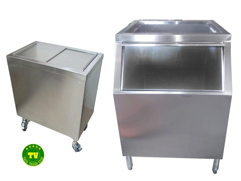 thùng chứa đá inox